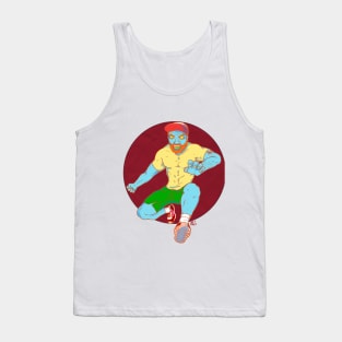 Angry Geek Zombie Tank Top